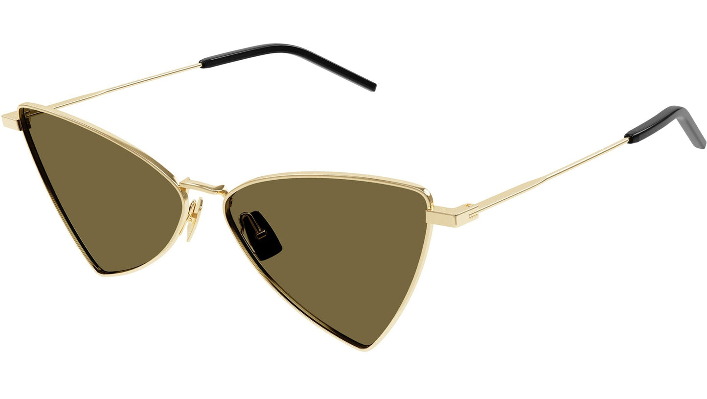 Saint Laurent SL303 Jerry Sunglasses in Gold Brown