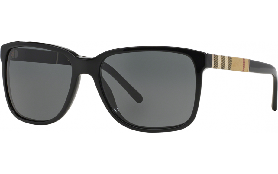 Burberry BE4181 Black Unisex Square Sunglasses