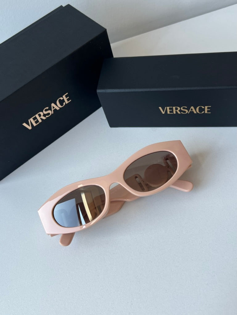 Versace VE4480U Cat Eye Sunglasses in Nude