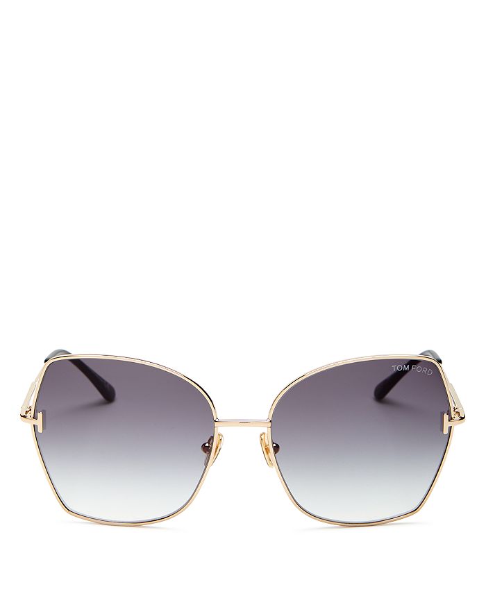 Tom Ford Farah TF0951 Sunglasses in Rose Gold