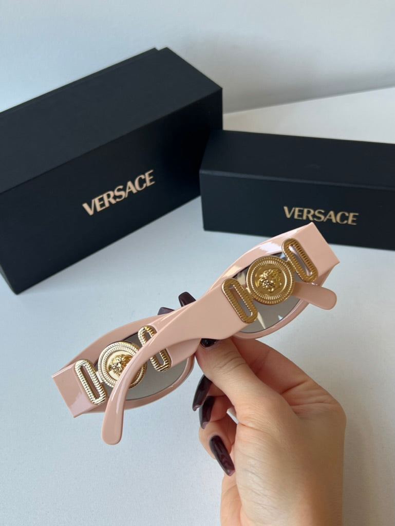 Versace VE4480U Cat Eye Sunglasses in Nude