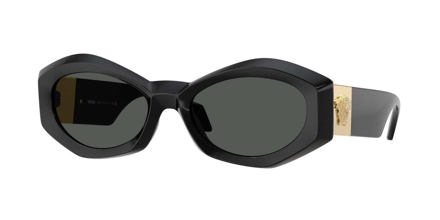 Versace VE4466U Black Cat Eye Sunglasses