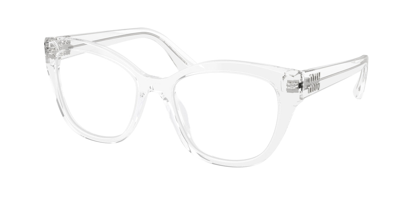 Miu Miu MU05XV Transparent Gold Cat Eye Frames