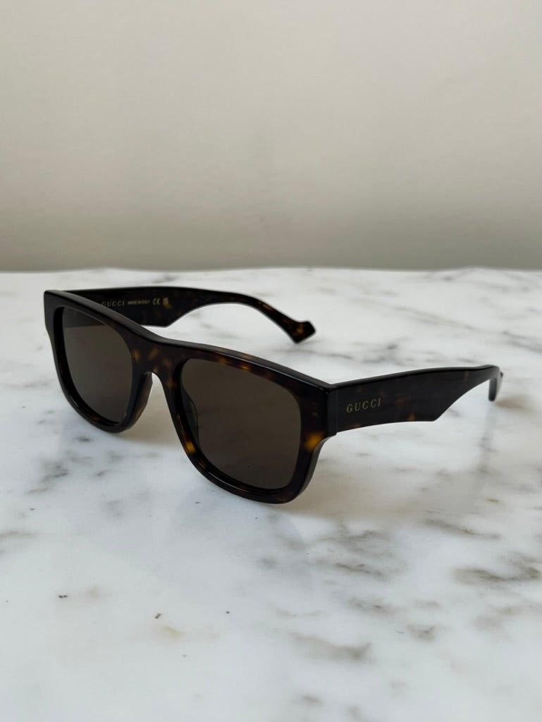 Gucci GG1427S Havana Brown Sunglasses