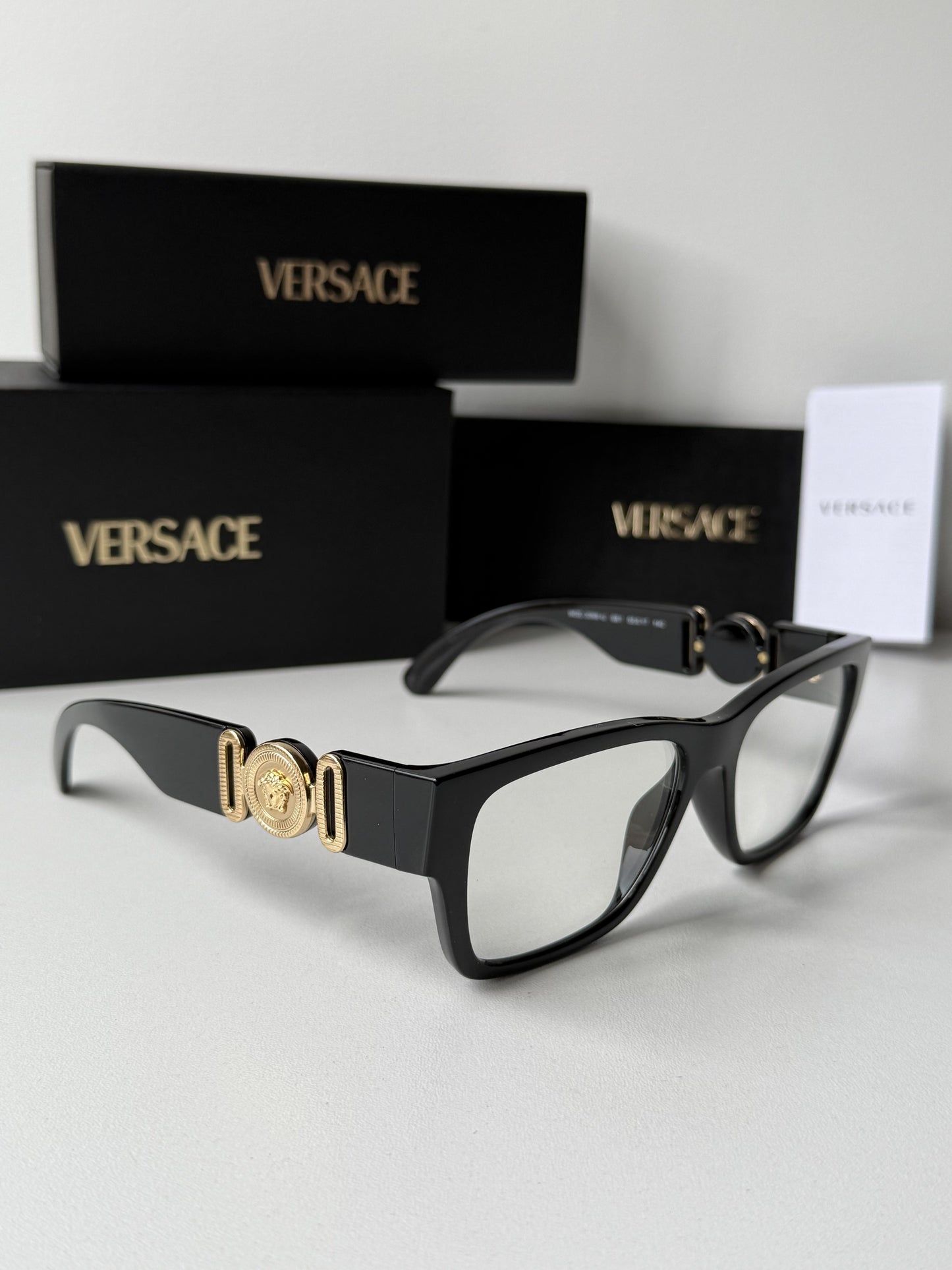 Versace VE3368U Biggie Frames in Black