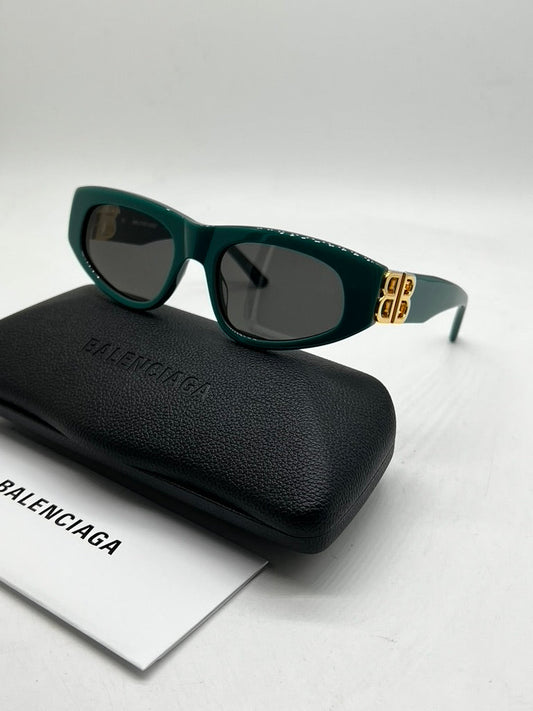 Balenciaga BB0095S Sunglasses in Green