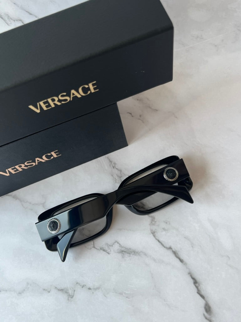 Versace VE3362U Black Thick Rim Frames