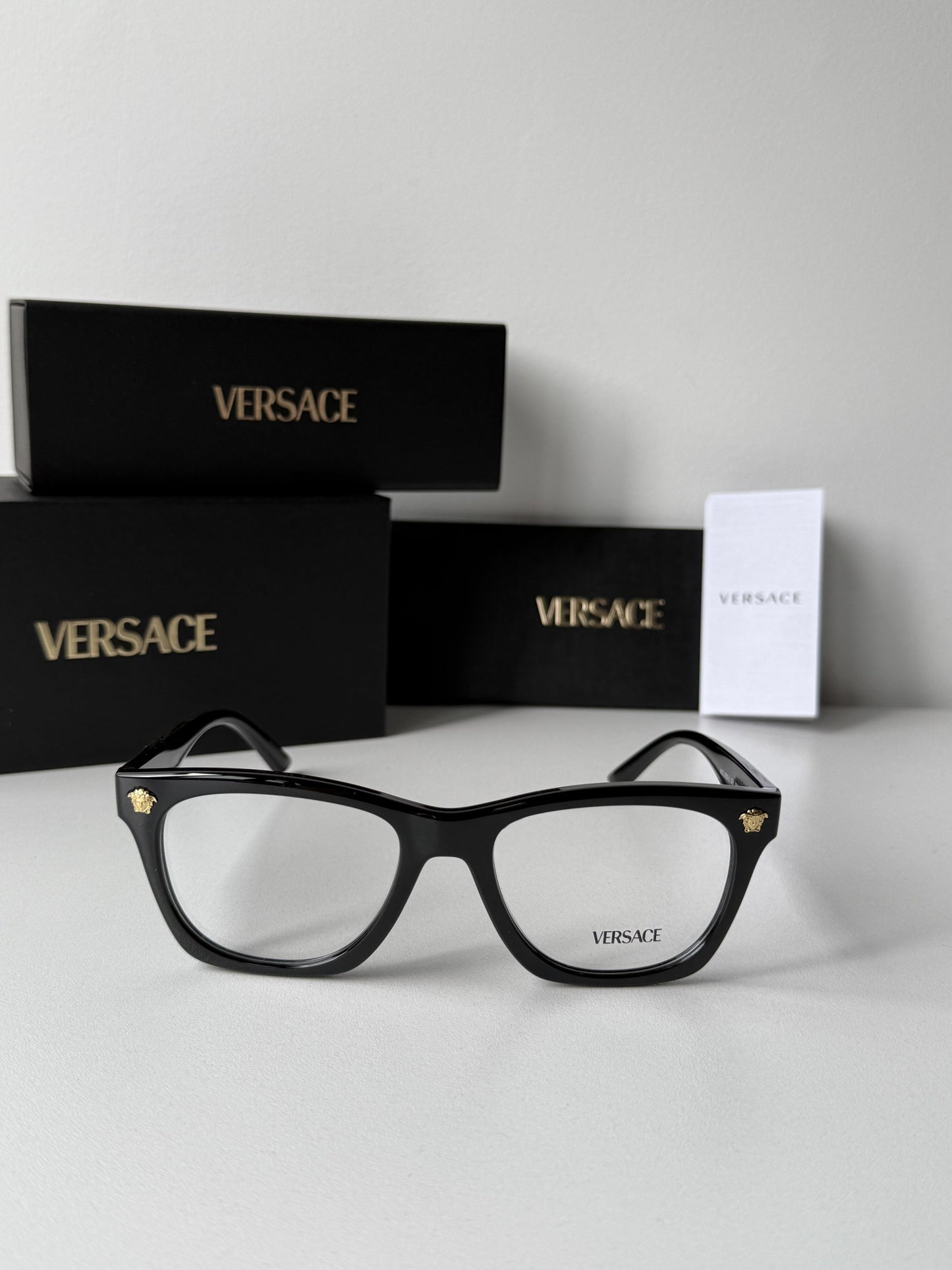 Versace VE3363U Eyeglass Frames in Black
