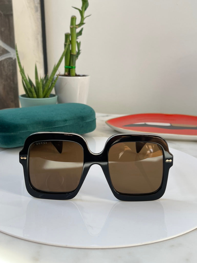 Gucci GG1241S Oversized Black Sunglasses