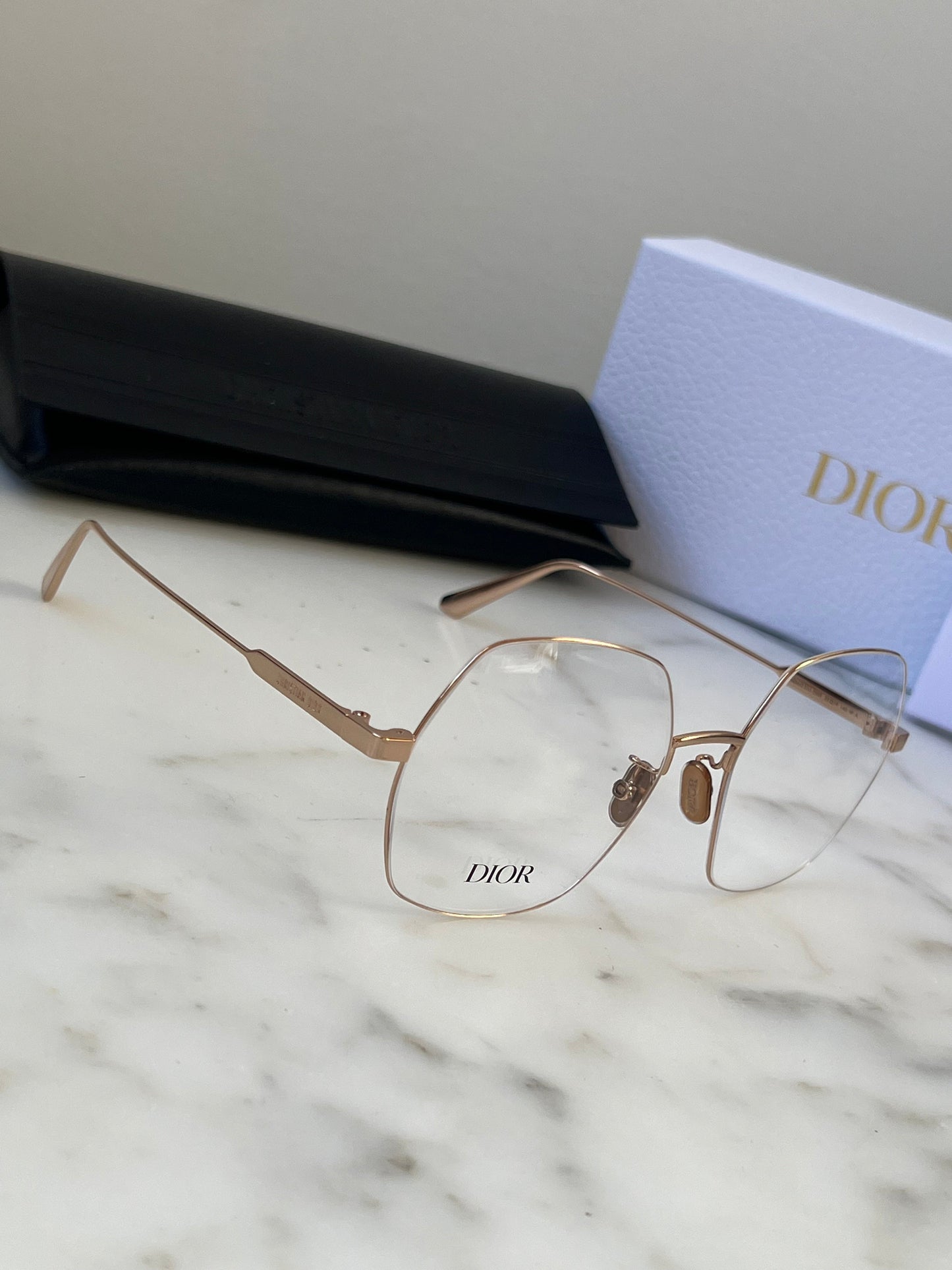 Dior UltraDiorO S1U Frames in Rose Gold