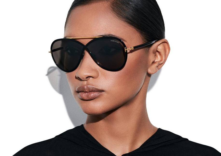 Tom Ford Rickie TF1007 Sunglasses in Black