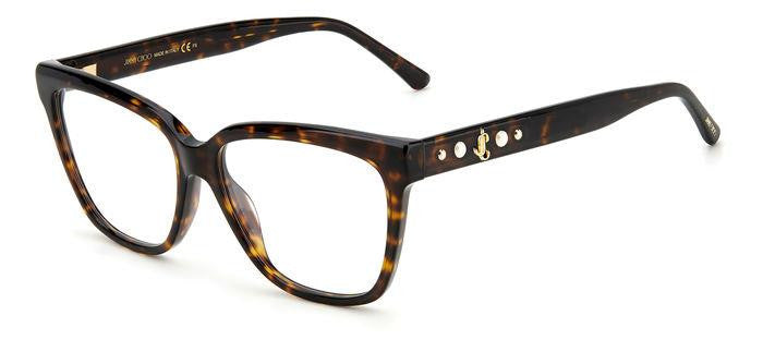 Jimmy Choo JC335 Brown Pearl Cat Eye Frames