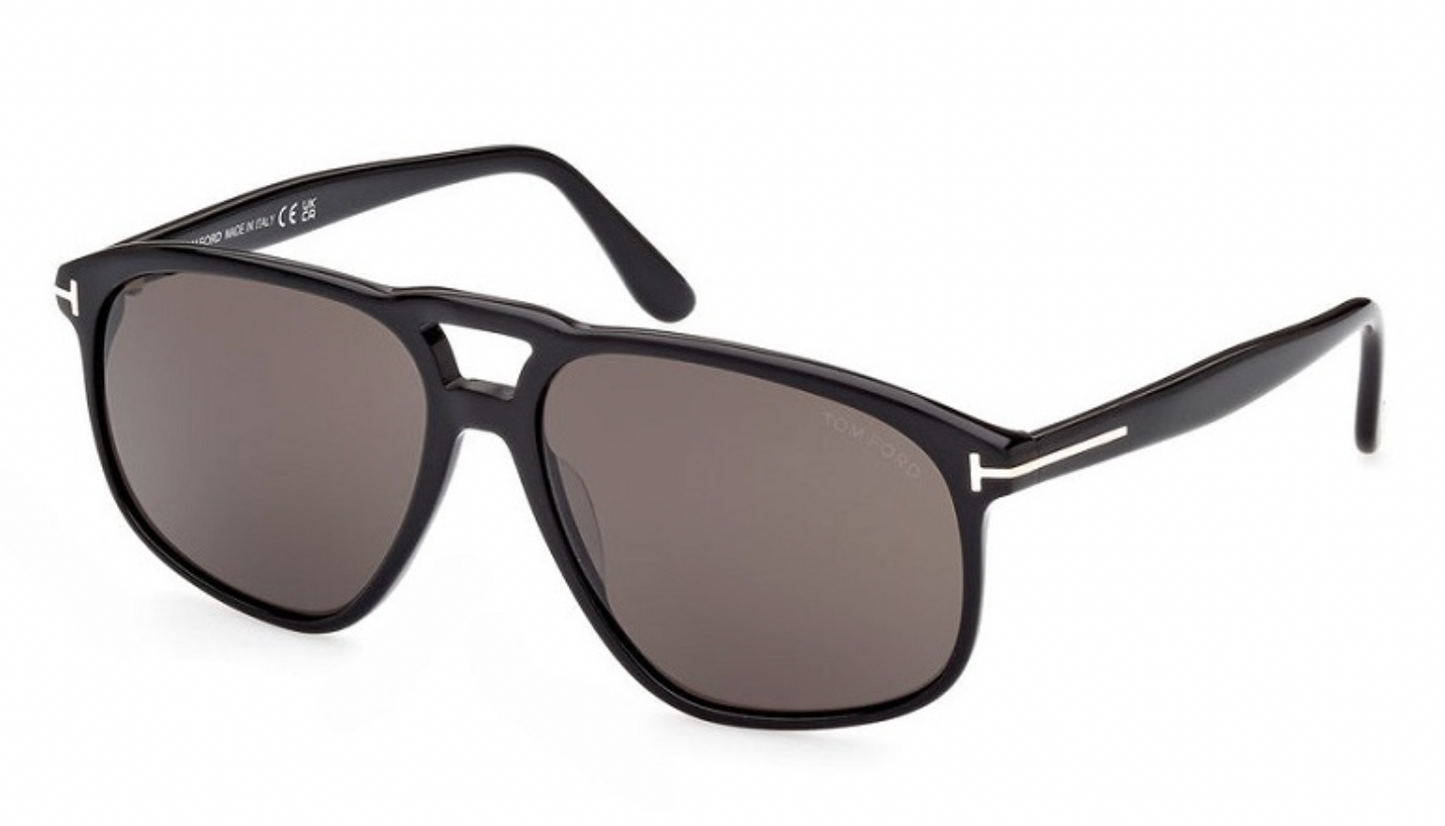 Tom Ford FT1000 Pierre Aviator Sunglasses in Black