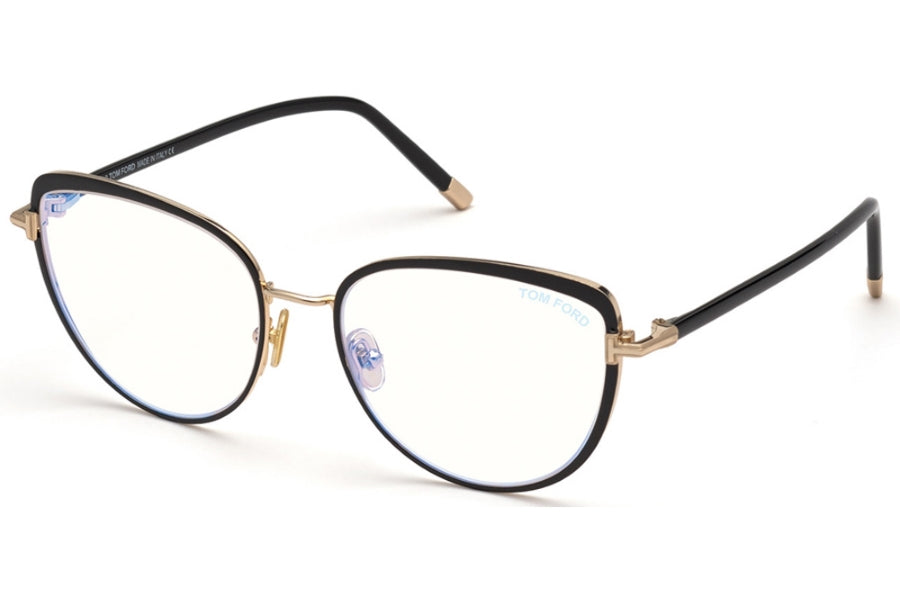 Tom Ford FT5741-B Black Cat Eye Bluelight Frames