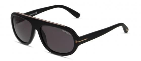 Tom Ford FT0444 Hugo Sunglasses in Black