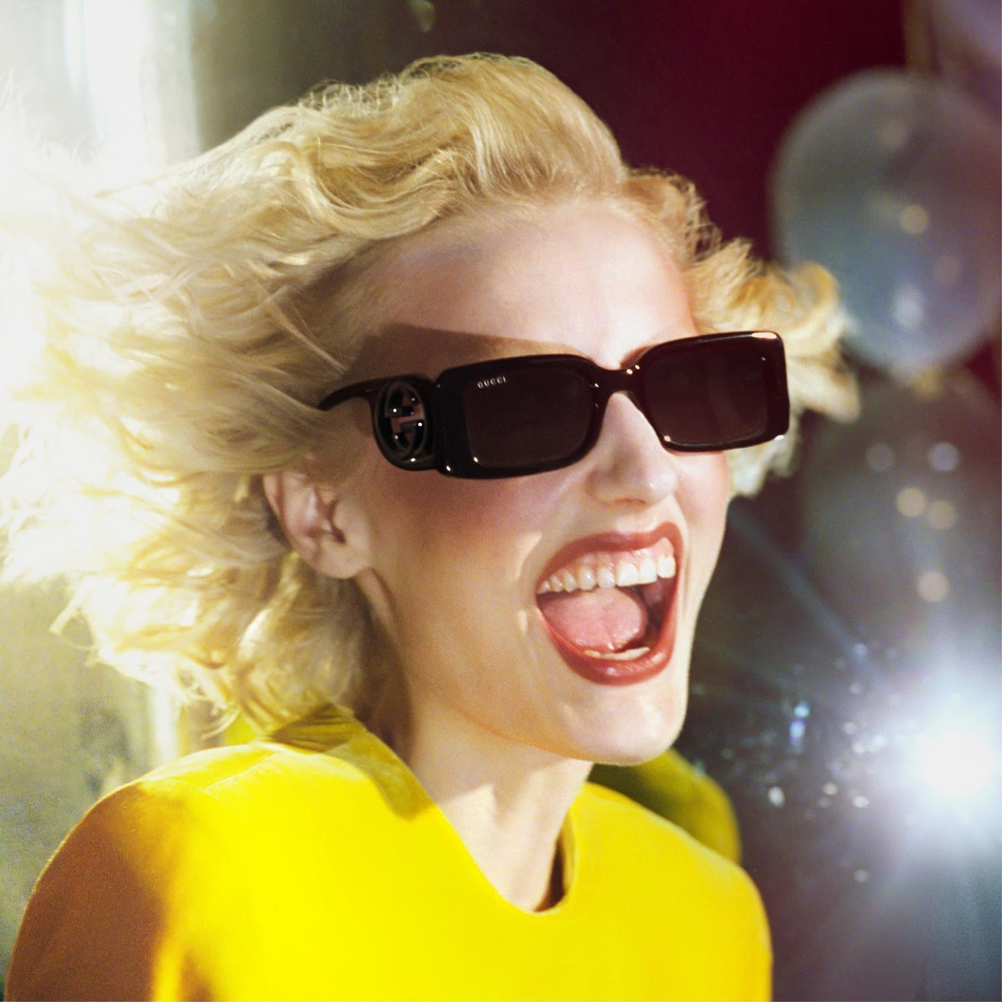 Gucci GG1325S Slim Sunglasses in Black