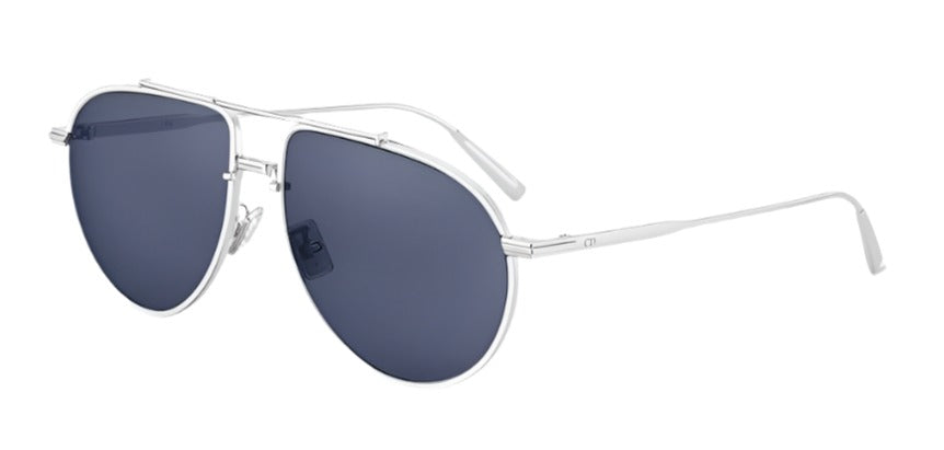 Dior Blacksuit AU Aviator Sunglasses in Silver