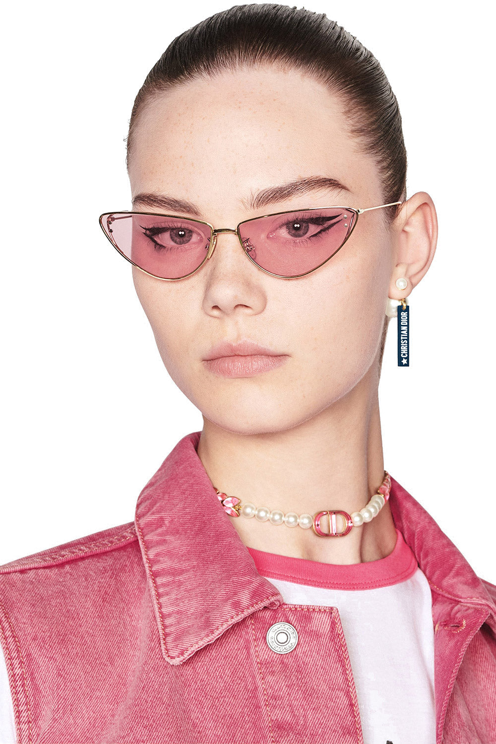 Dior MissDior B1U Sunglasses in Gold Light Pink
