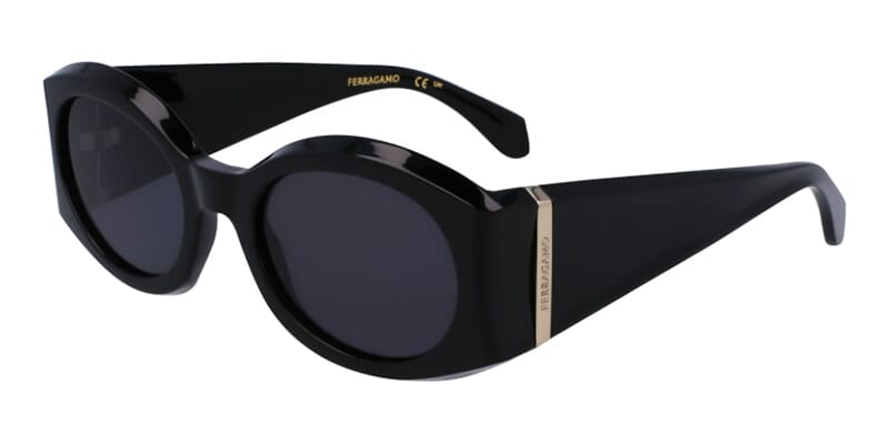 Salvatore Ferragamo SF2008S Black Sunglasses
