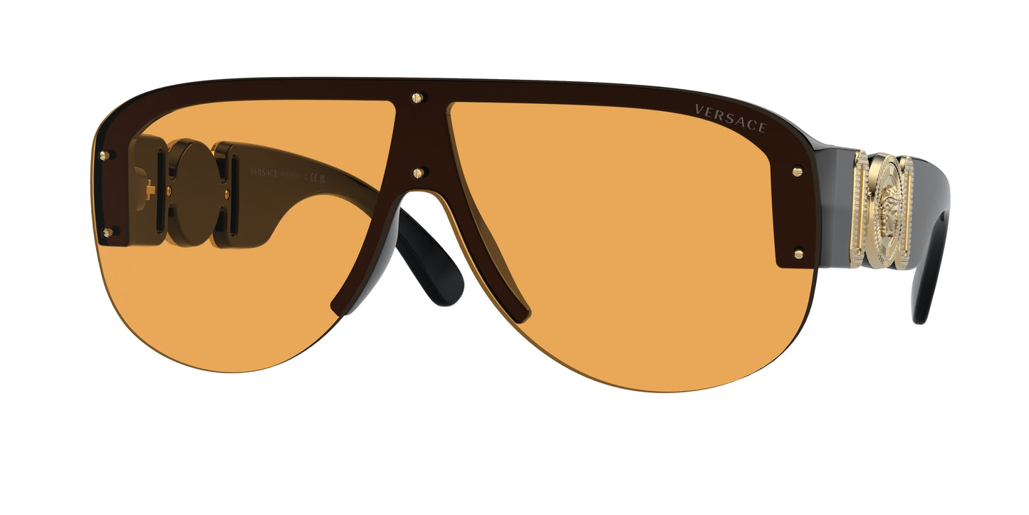 Versace VE4391 Medusa Mask Sunglasses in Orange Lens