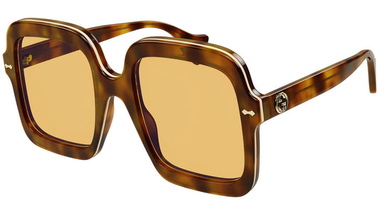 Gucci GG1241S Oversized Brown Sunglasses