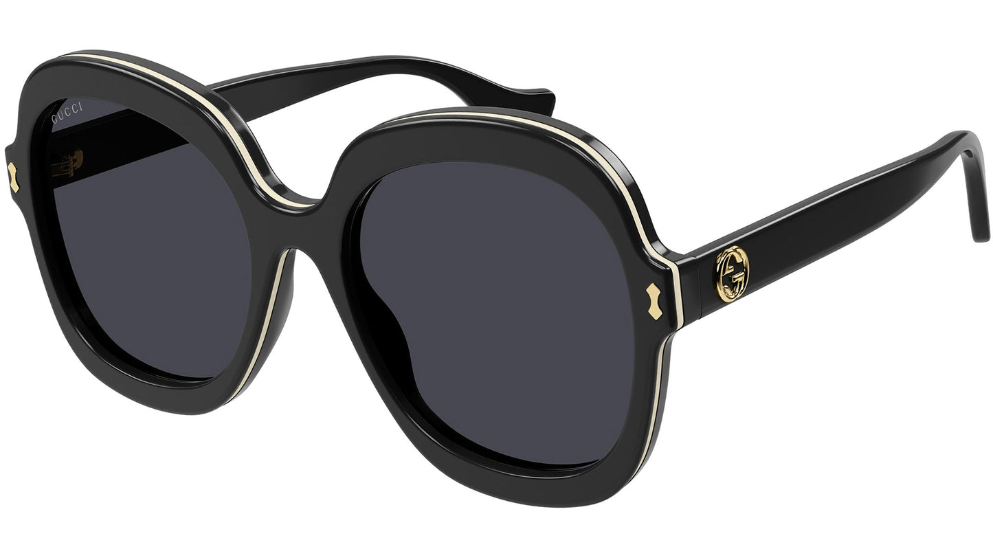 Gucci GG1240S Oversized Black Sunglasses