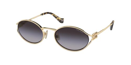 Miu Miu MU52YS Gold Metal Sunglasses