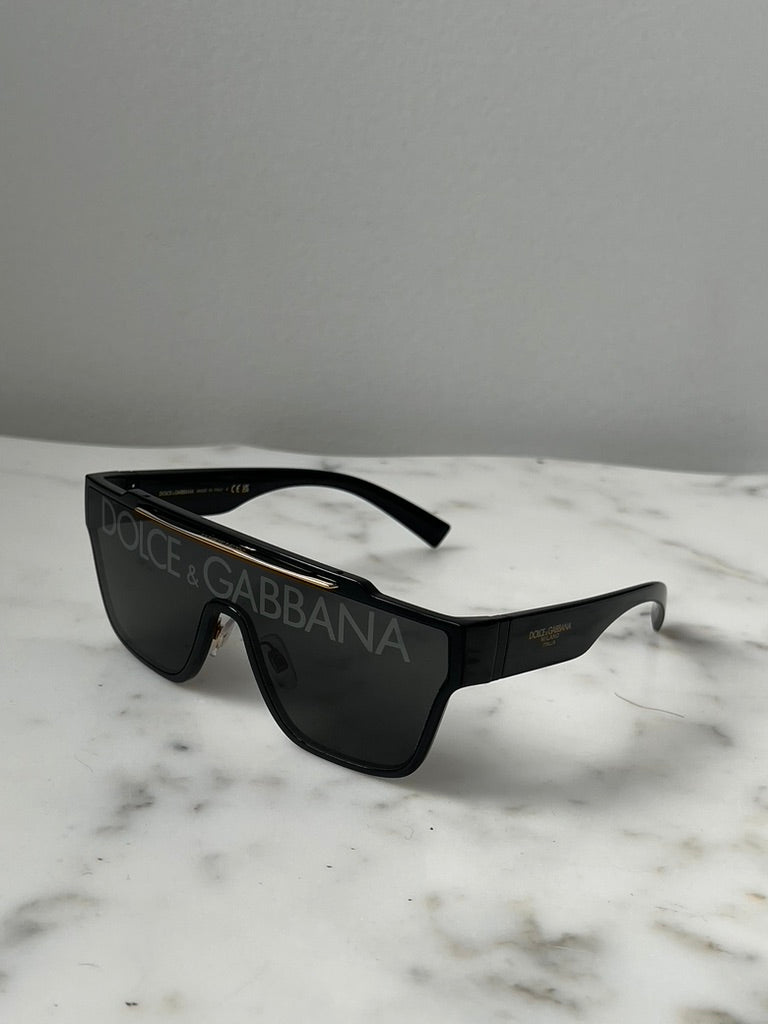 Dolce & Gabbana DG6125 Mask Mirror Sunglasses