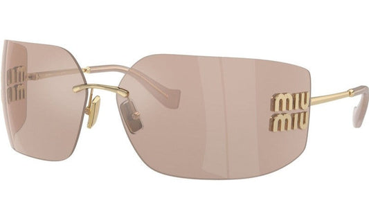 Miu Miu MU54YS Sunglasses in Pink Mirror