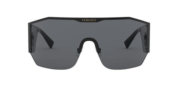 Versace VE2258 Shield Sunglasses in Black
