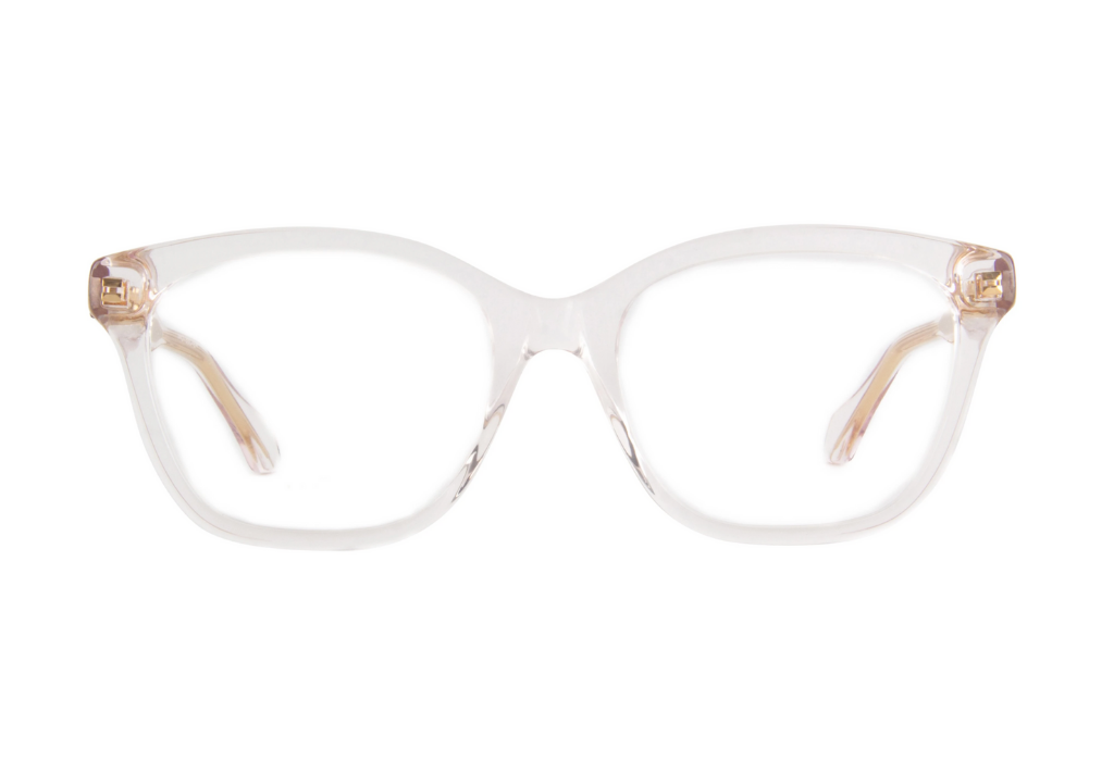 Gucci GG0566ON Clear Pink Eyeglasses Frames