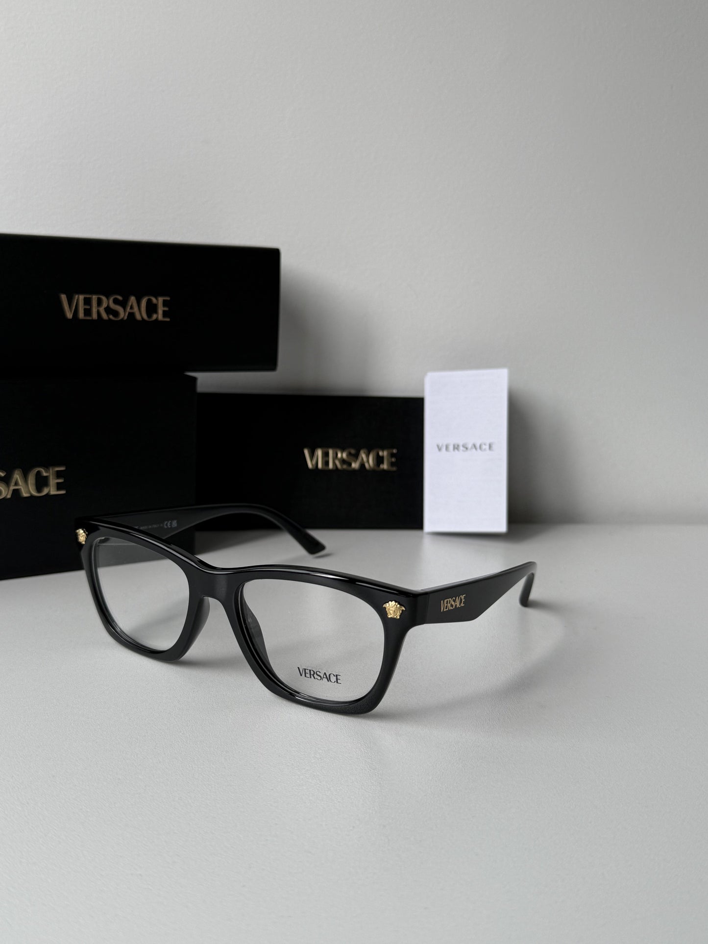 Versace VE3363U Eyeglass Frames in Black