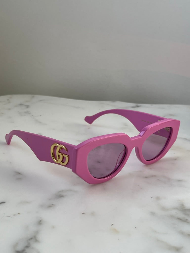 Gucci GG1421S Pink Sunglasses