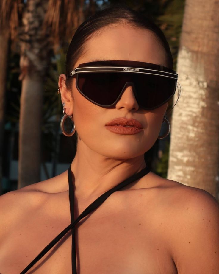 Dior DiorClub M2U Mask Sunglasses in Navy Blue