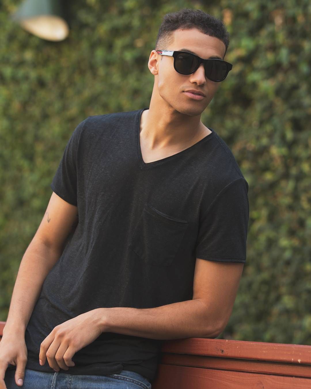 Gucci GG0003SN Polarized Striped Leg Sunglasses