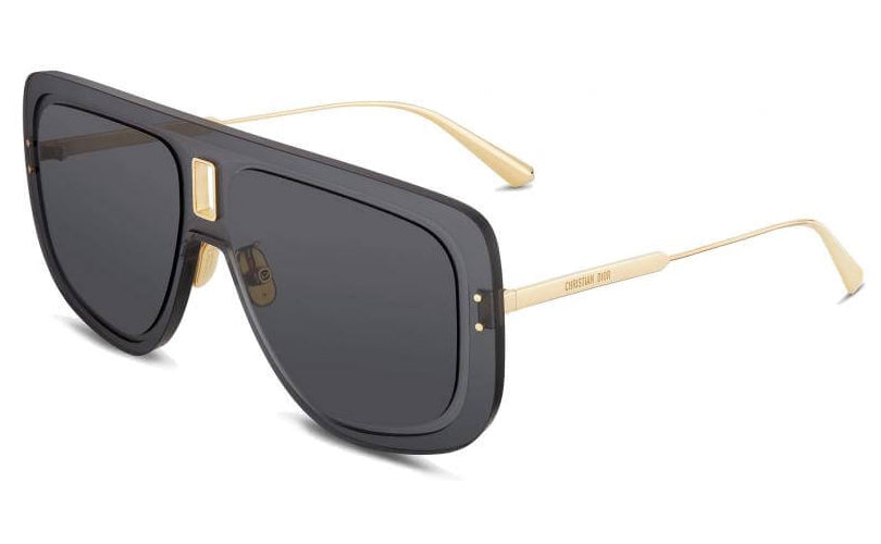 Dior UltraDior MU Oversized Aviator Sunglasses in Dark Grey