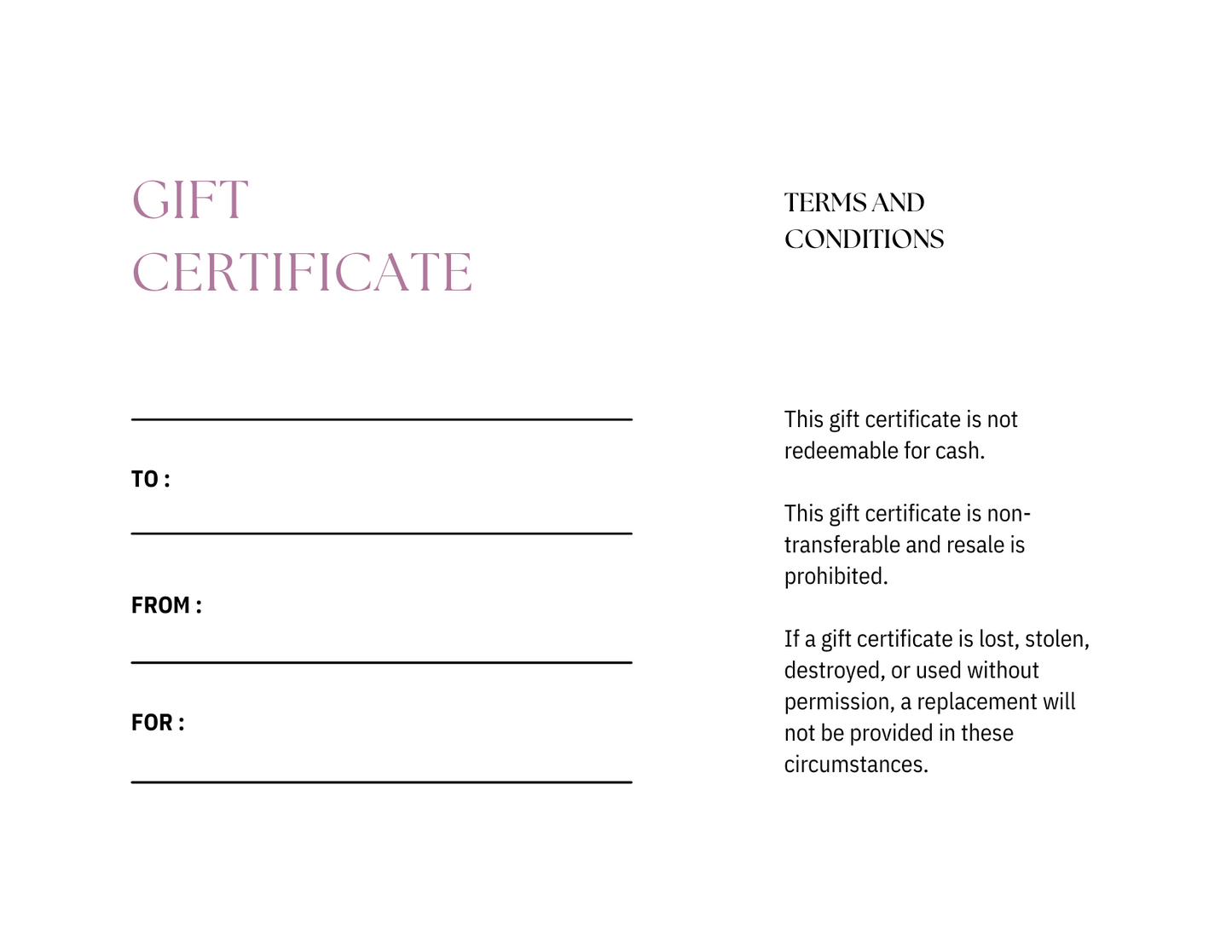 Designer Daydream Gift Card