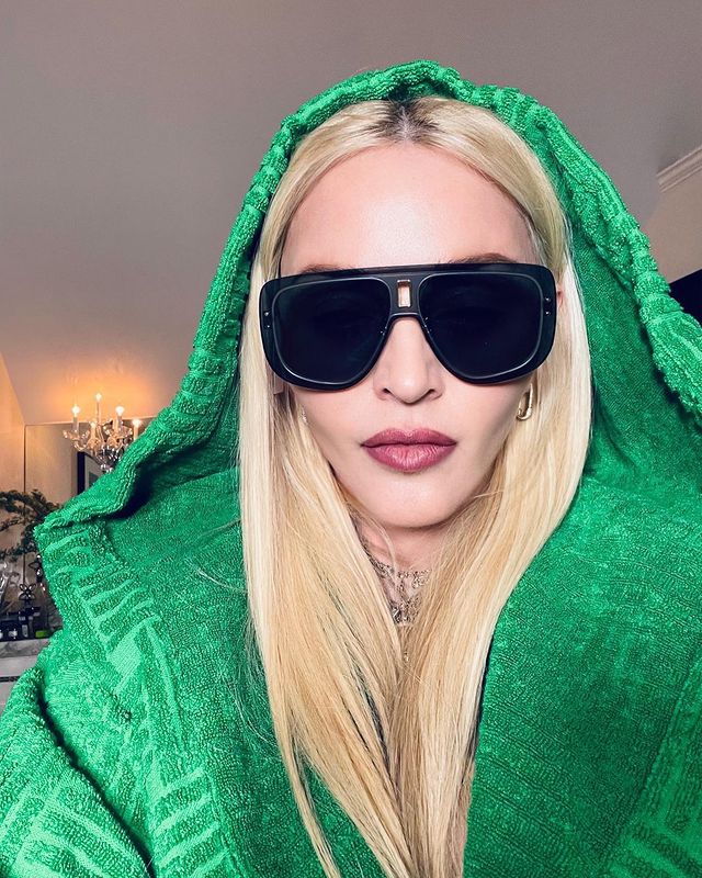 Dior UltraDior MU Oversized Aviator Sunglasses in Dark Grey