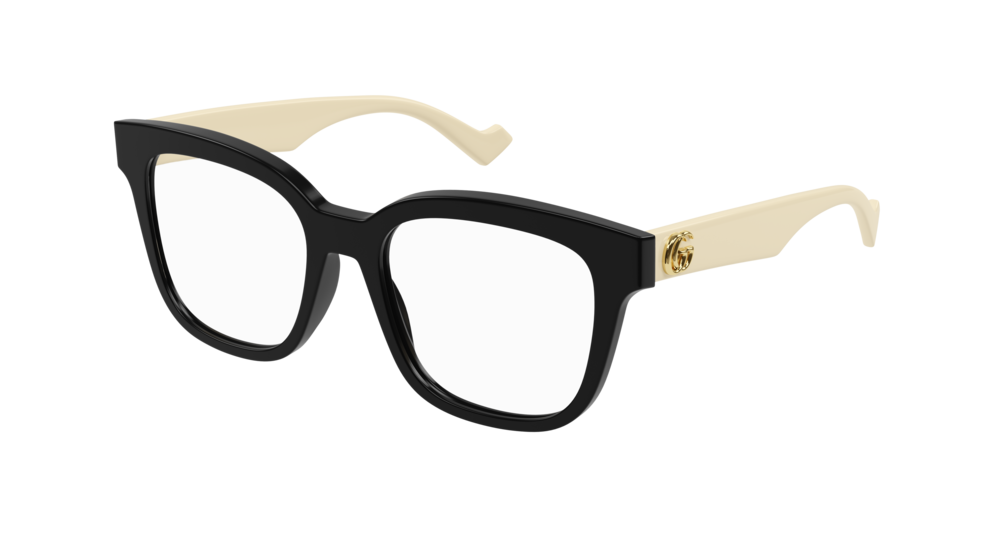 Gucci GG0958O Square Frames in Black Ivory
