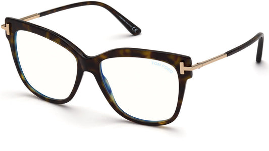 Tom Ford FT5704-B Brown Bluelight Frames
