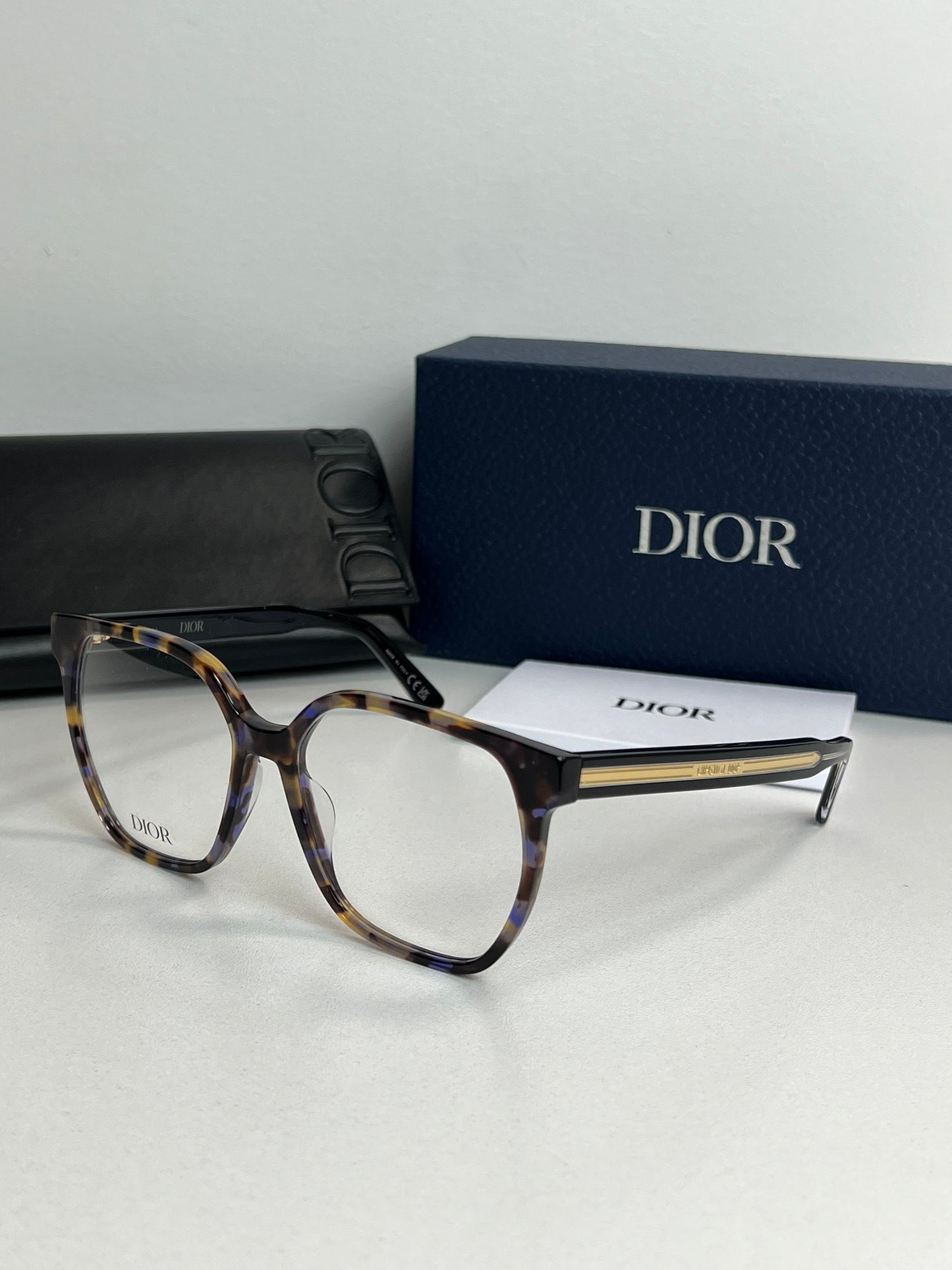 Dior SpiritO S3I Frames in Brown Multicolor Tortoise