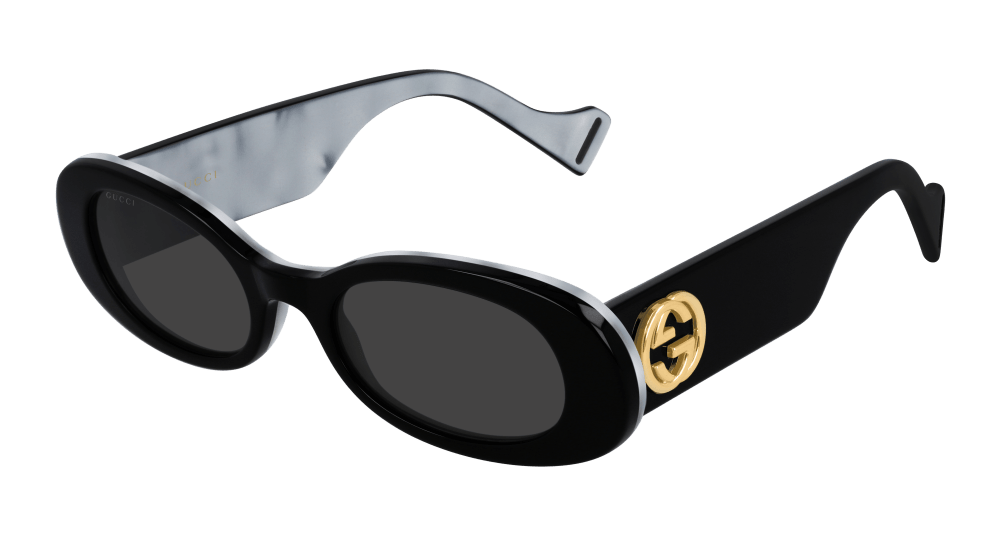 Gucci GG0517S Black Oval Sunglasses