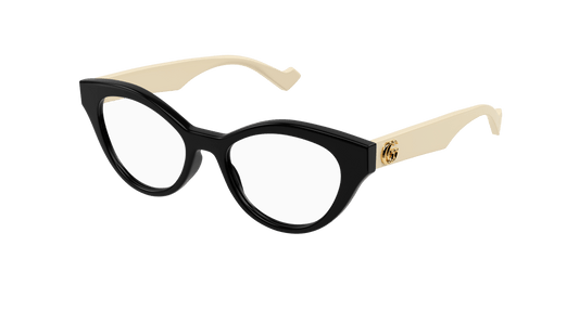 Gucci GG0959O Cat Eye Frames in Black Ivory