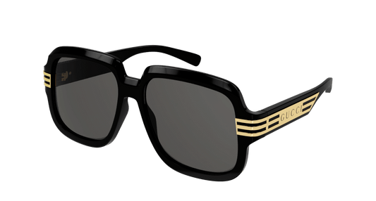 Gucci GG0979S Unisex Square Sunglasses in Black
