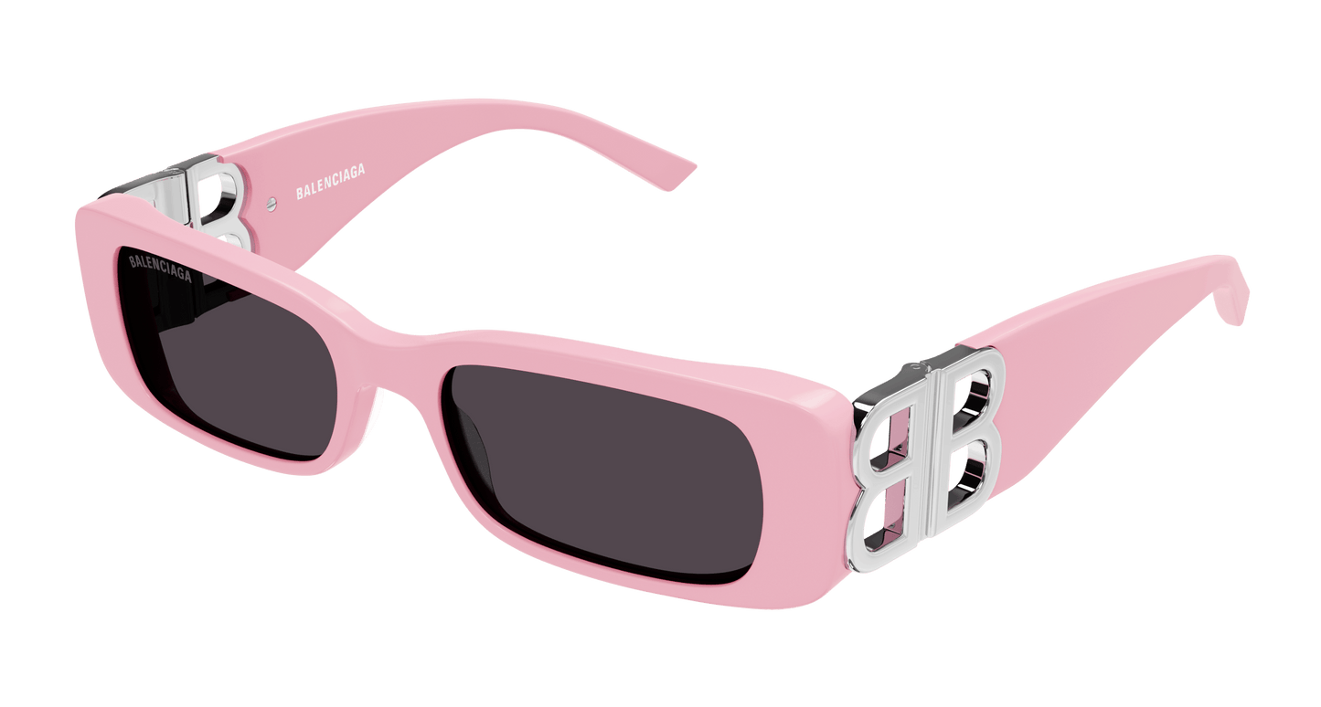 Balenciaga BB0096S Logo Sunglasses in Pink