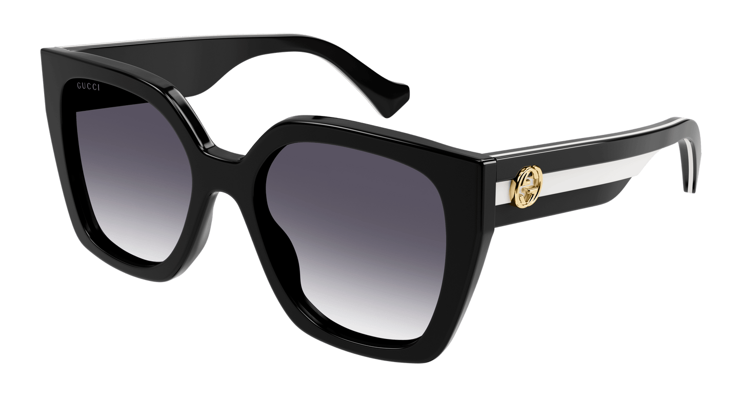 Gucci GG1300S Square Sunglasses in Black White