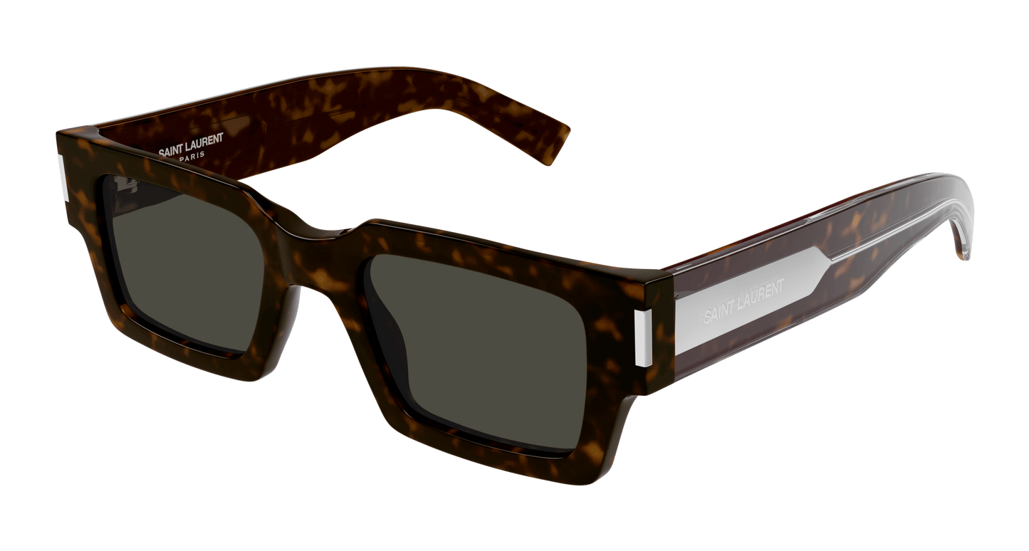 Saint Laurent SL572 Sunglasses in Havana Brown