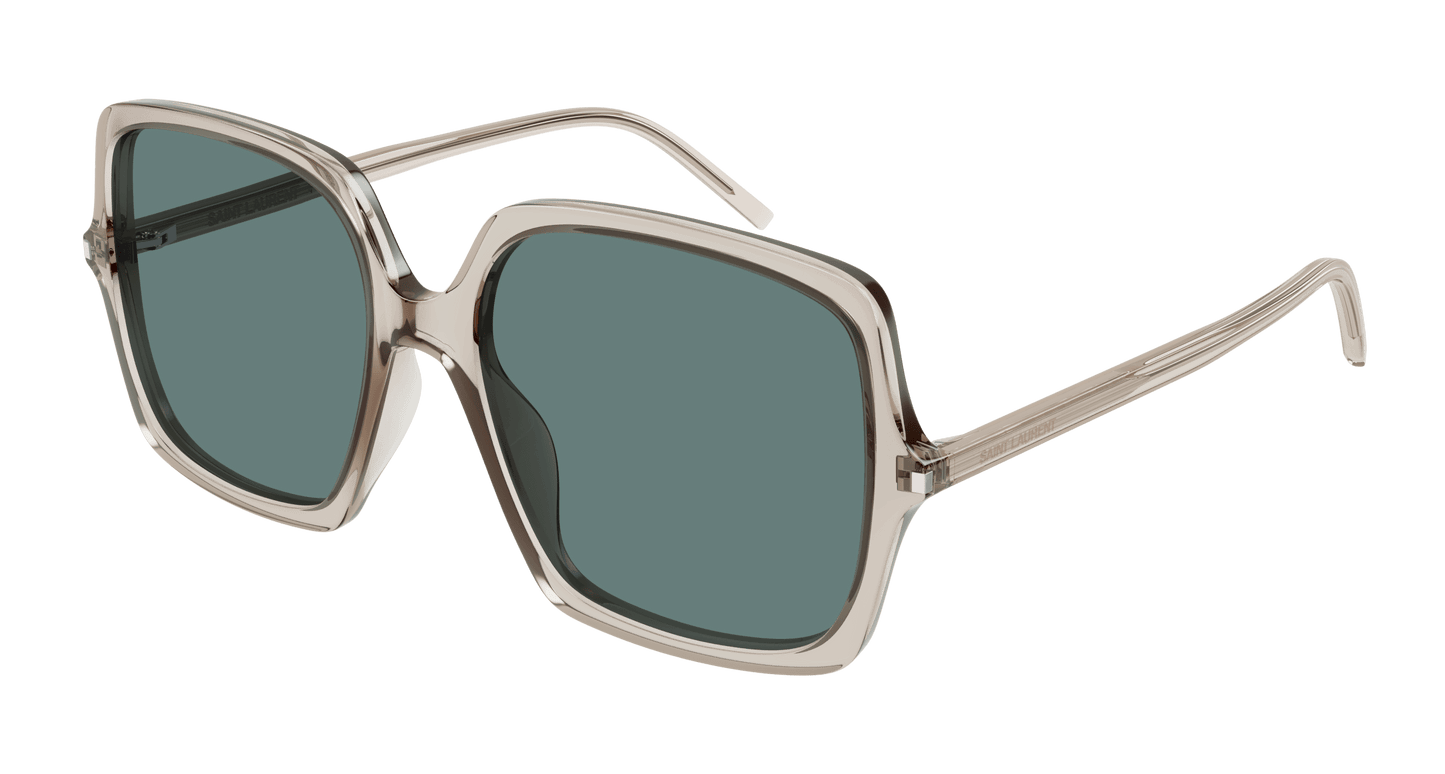 Saint Laurent SL591 Sunglasses in Beige