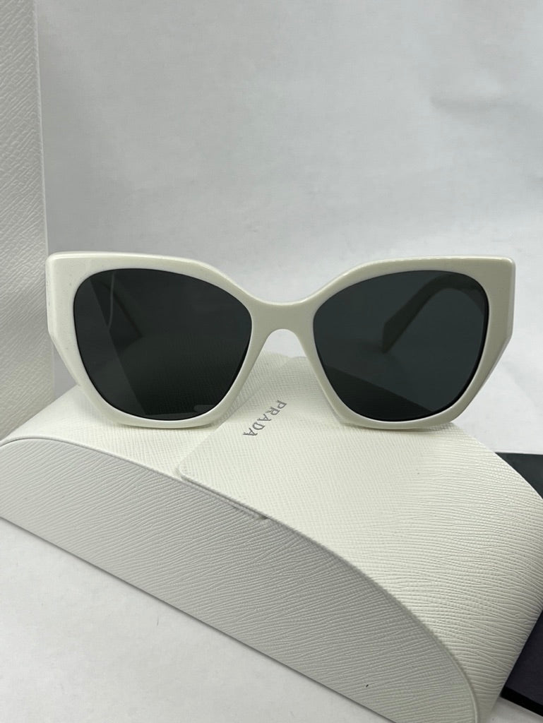 Prada PR19ZS Sunglasses in Talc White