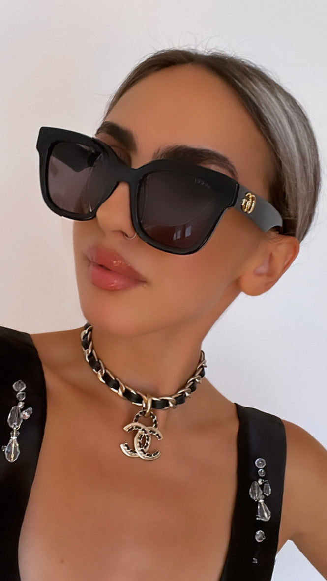 Gucci GG0998S Black Square Sunglasses